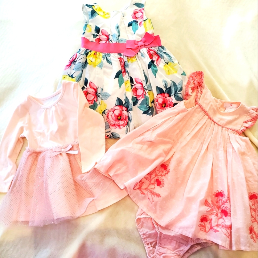 BABY GIRL BEAUTIFUL DRESS BUNDLE